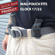 QUICK SHIP AIWB Single Pistol Mag Pouch